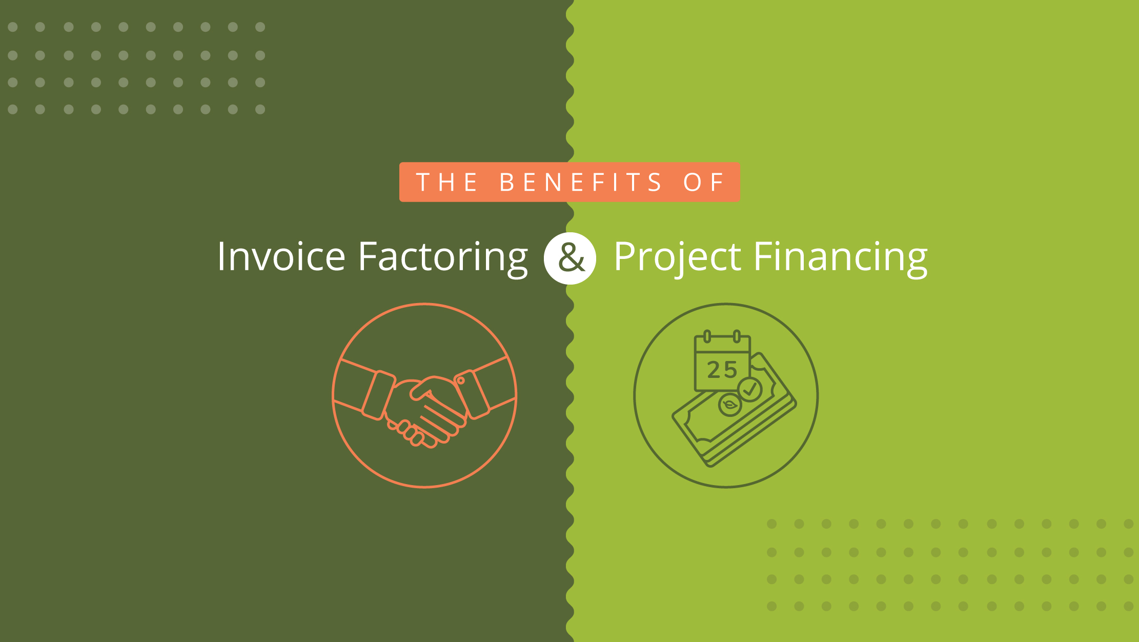 The benefits of invoice factoring and project financing